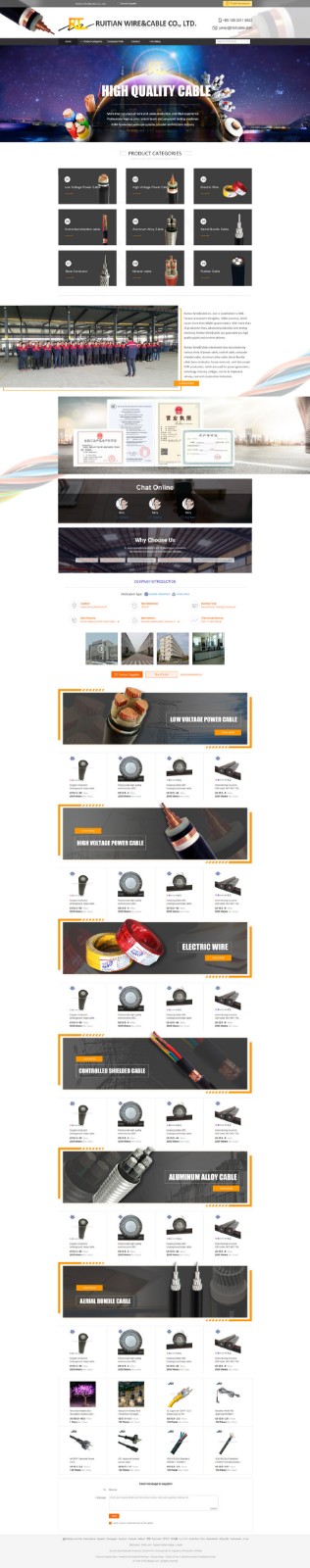 瑞天線纜阿里國(guó)際站裝修